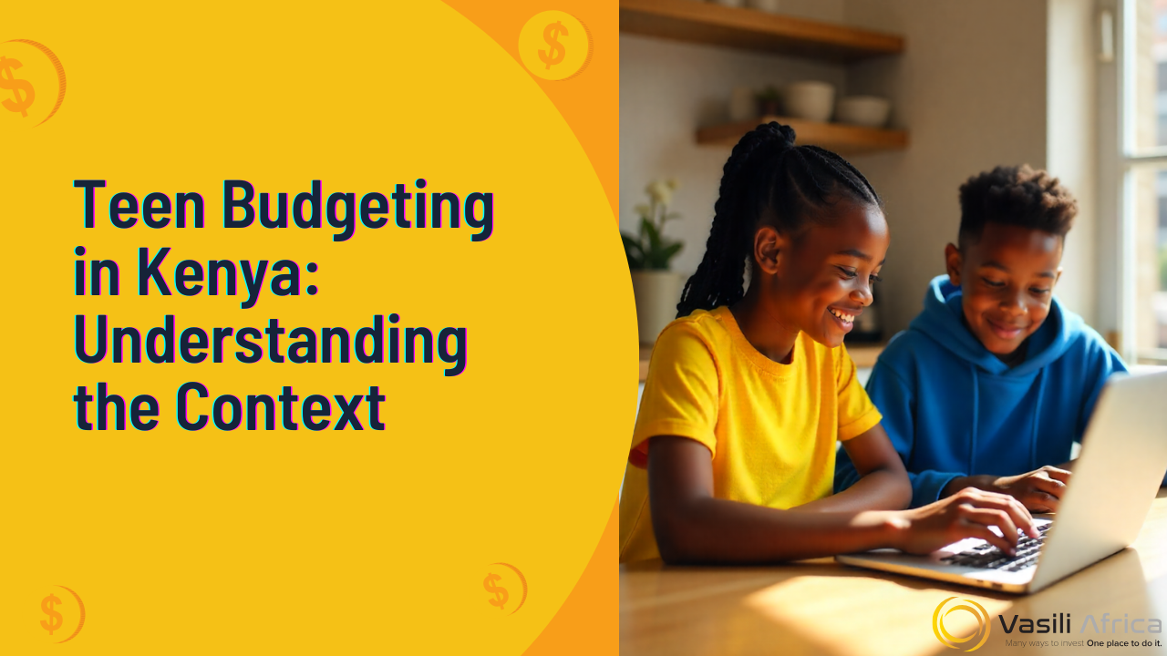 Teen budgeting in Kenya using the 50/30/20 rule